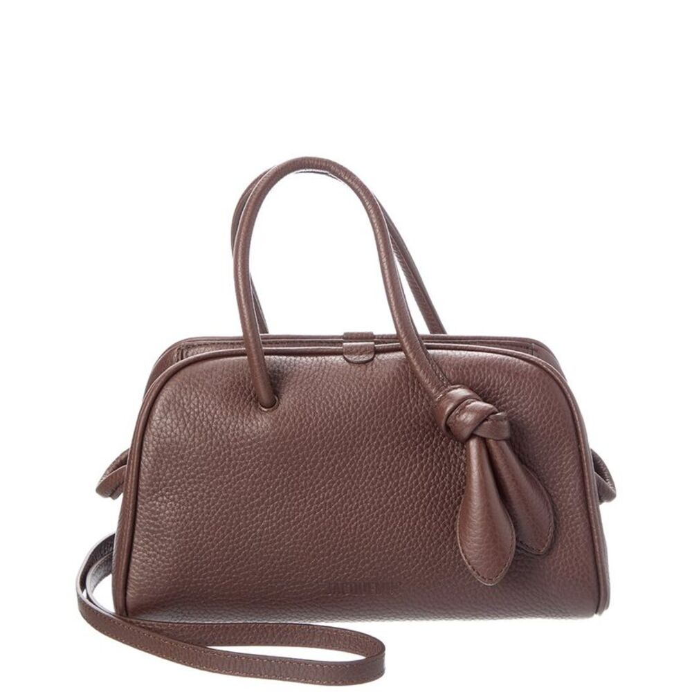 Jacquemus The Turismo Small Leather Shoulder Bag, Brown
